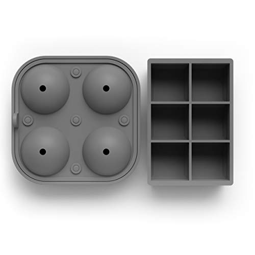 Glacio Ball Ice Cube Tray And Big Ice Cube Molds For Whiskey thumb #3