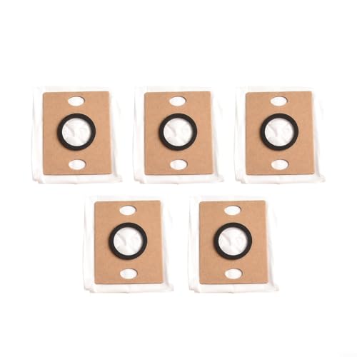 Fit For ILIFE For V9 Pro, 5 Pcs Vacuum Dust Bags Replacement Fit For ILIFE For V9 Pro Self Emptying Robot Vacuum Cleaner, Vacuum Cleaner Accessories Spare Part Kitss