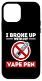 iPhone 12 mini Broke Up With Vape Pen | Non-Smoking Vape Free Anti Vaping Case