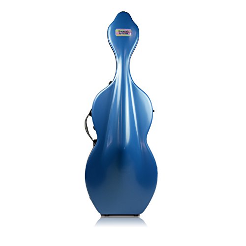 Bam Shamrock Cello HIGHTECH Case without wheels - 1003XL 1003XLB - Azure Blue