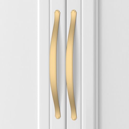Image of Asidrama 10 Pack 7.5 Inch(192mm) Champagne Bronze Kitchen Cabinet Handles Cabinet Pulls Kitchen Hardware for Cupboard Drawer Pulls