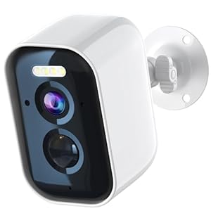AUKTECH 5MP Akku Überwachungskamera Aussen