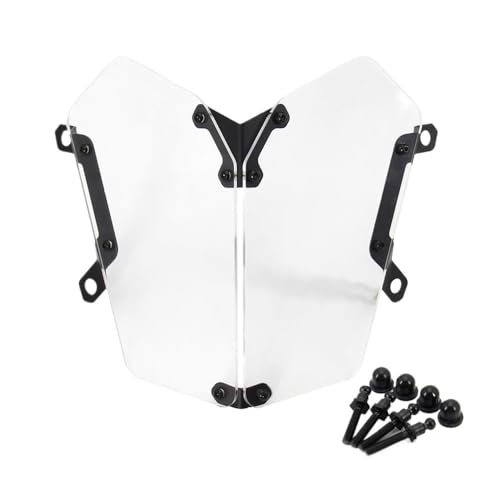 Grille phare Tenere 700 avec écran de protection acrylique haute clarté