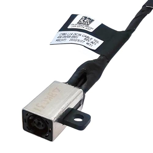 PHONSUN Replacement DC Power Jack Plug in Port Charging Cable for Dell Laptop Notebook Latitude 3520 3530 3420 3430 P108F P144G P144G001 CN-0HJW4D 0HJW4D HJW4D 450.0NF0B.0011 CYBG L14 DCIN Cable (2)