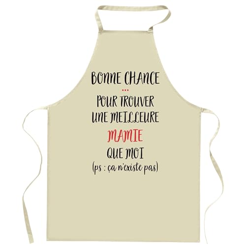 Tablier de cuisine Mamie le cadeau idéal pour la Fête des Grands-Mères