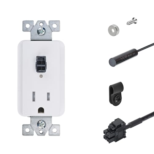 Toma de corriente de seguridad de 15 amperios Docking Drawer con sensor magnético de apagado