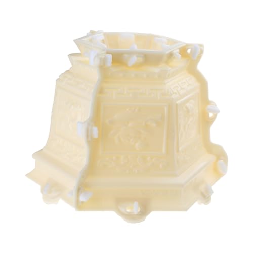 Moule pour pot de fleurs en béton ciment argile hexagonal