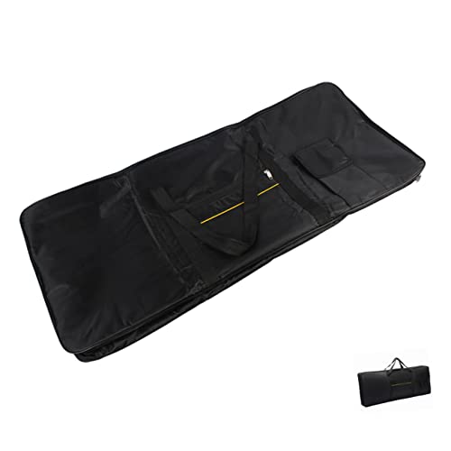 Favomoto Electronic Organ Storage Bag Tote Black Tote Electronic Keyboards Keyboard Bag Electronic Keyboard Storage Bag Cloth Keyboard Bag Electronic Piano Cover Black #TOP24