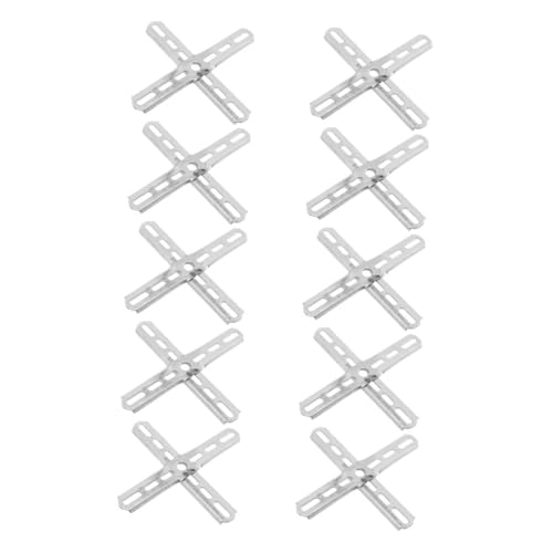 Support de fixation pour suspension instable kit de plaques métalliques argentées