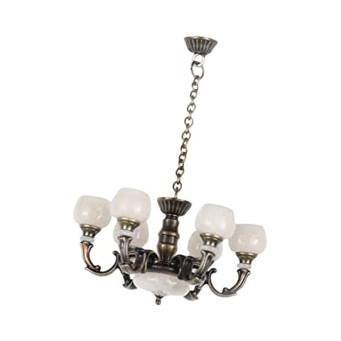 Colcolo 1:12 Scale Dollhouse Chandelier Cover