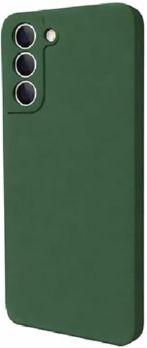 Silicone Case compatible with Samsung Galaxy S22 Slim Soft Protective Cover (Green)