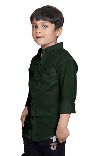 Image of Sky Pearl Boys Spread Collar Casual Full Sleeve Shirt
