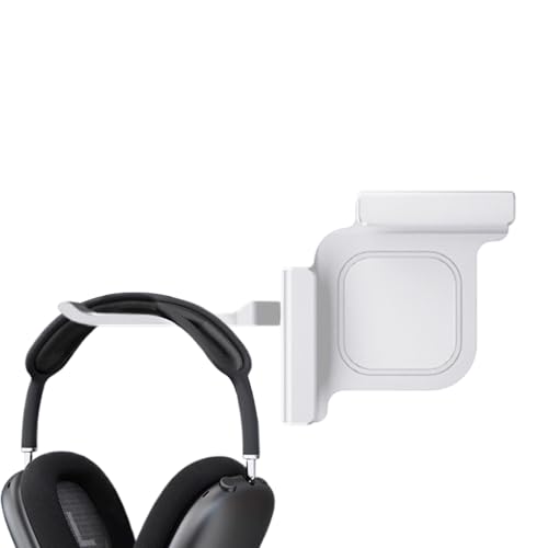 Generisch Ständer Für Kopfhörer Und Halterung Für Monitor - Mit Klemmbefestigung Für Aufhängevorrichtung - Klemmbarer Monitor Halter Für Headset,Home Office Arbeit...