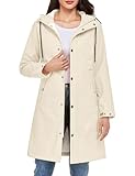 albam parka ecru 【Veste hydrofuge】 Le tissu extérieur est traité pour repousser l'eau et offre une protection contre le vent tout en conservant un confort respirant et en repoussant la pluie légère, l'humidité et les flocons de neige. La doublure intérieure en polaire est douce et vous garde au chaud.