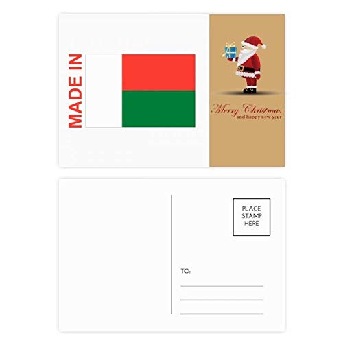Cartes postales Père Noël lot de 20 à offrir pour passionnés vœux