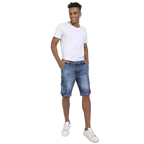 Image of Campus Sutra Men's Regular Shorts