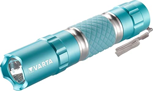 Varta 16617301421, Linterna LED en forma de pintalabios, Resistente al agua Azul, 9,5 x 2,06 x 2,06 cm