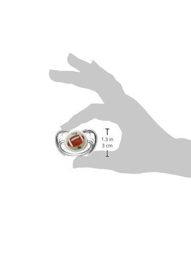 Michaelson Entertainment Pacifier, Football, 2 Count