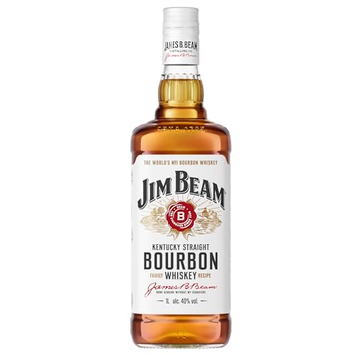 Jim Beam White | Kentucky Straight Bourbon Whiskey | vollmundiger und milder Geschmack | 40% Vol...