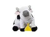 BANDAI La Granja de Zenón Super Peluches Musicales Vaca Lola