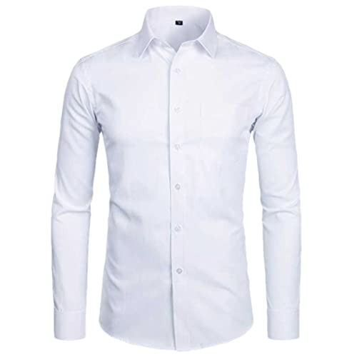 Chemise habillée boutonnée pour homme Rfmfkkg de qualité supérieure