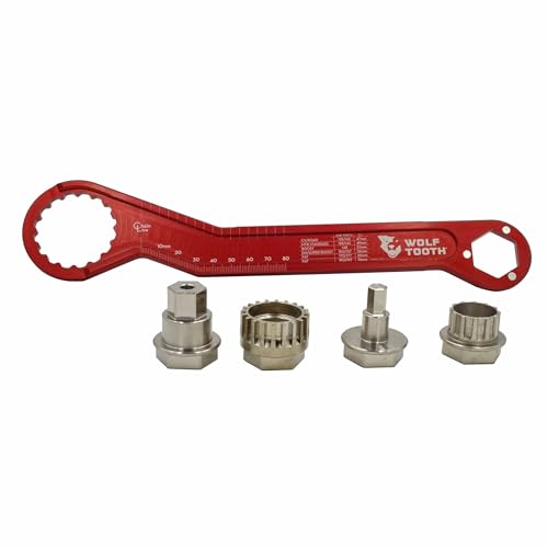Wolf Tooth Components Pack Wrench And Inserts Kit Red, One Size