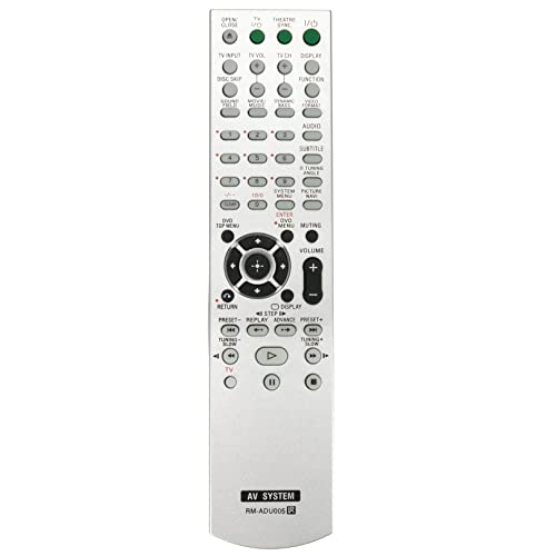 Rm-Adu005 Rmadu005 Replace Remote Control Fit For Sony Dvd Home Theater Theatre Av System Dav-Dz20 Dav-Dz230 Dav-Dz630 Dav-Hdx265 Hcd-Dz630 Hcd-Hdx665 Hcd-Hdz235 #TOP1