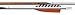 EASTON CARBON LEGACY ARROWS 500 4 IN. FEATHERS 6 PK.