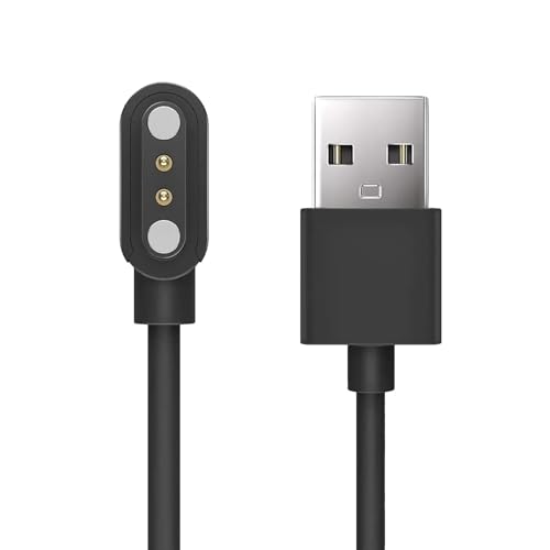 Hmusic Magnetic Pogo Pin Charging Cable, Waterproof Two-Pin Fast Charging Cable for H23 Jobsite Neckband Headphones