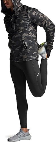 TESLA メンズランニングタイツ YUL80-BLK_S