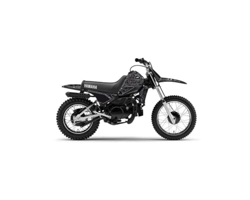 Kit déco PW 80 Yamaha Zombies Dark noir pour rénover les plastiques
