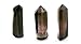 39.69 Gram Three Polished Smoky Quartz Natural Point Crystal EBS5179/101123