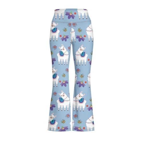 Leggings for 5-14 Years Girls Kids Dance Bell Bottoms Leggings Casual High Waist Yoga Pants Bootcut Pants