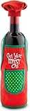 Get Your Merry On Bottle Apron Chef Set