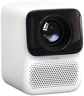 Wanbo Upgraded T2 Max Projector 450ANSI Android 9.0 Full Hd 4K Projector 1920*1080P 12000 Lumens Auto Focus HIFI Sound Home Outdoor Theart（white）