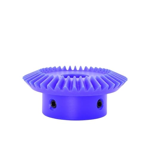 Engrenage conique en nylon module 1,5 à 36 dents avec alésage 14mm et clavette de 5mm