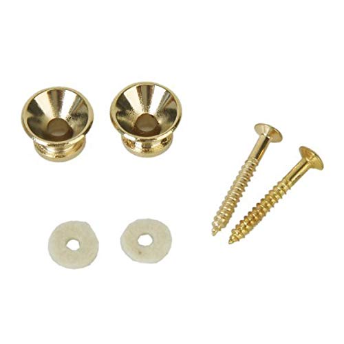 ATORSE 2 x Gilded Strap Lock for Electric Acoust ic Guitar Bass-image-42