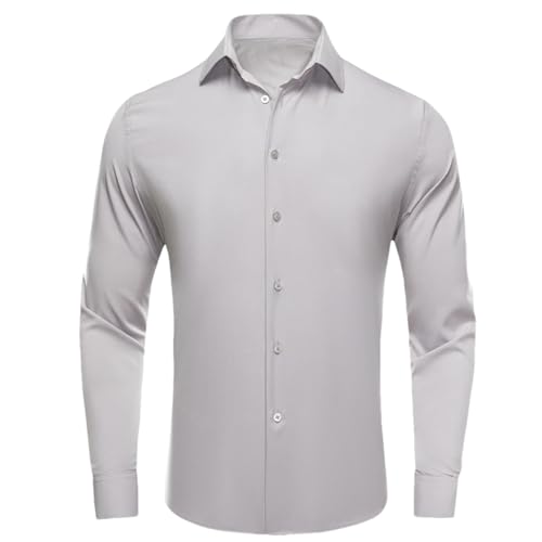 Chemise décontractée en soie pour homme idéale en soirée d'été