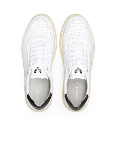 Martinelli Para Hombre. 1660-2825S1 Zapatillas De Piel Newhaven 1660 Blanco (40), Plano, Cordones, Casual - 6