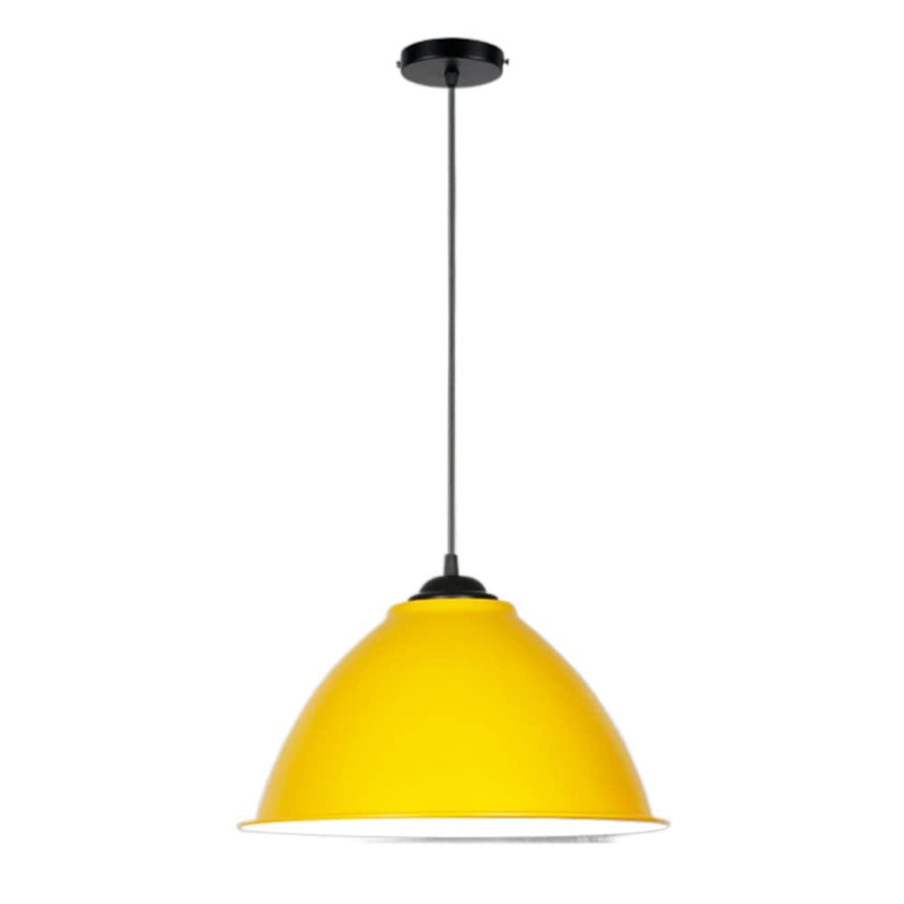 STVDEDG Nordic Macaron Style Lamp Chandelier Vintage Lampshade Industrial Chandeliers Mid Century Modern Barn Pendant Light E27 Source Single Head Hanging Lamp for Loft Coffee Kitchen Island Fixture