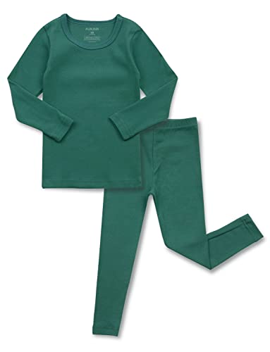 Image of AVAUMA Baby Boys Girls Pajama Set Kids Toddler Snug fit Basic Cotton Sleepwear pjs for Daily