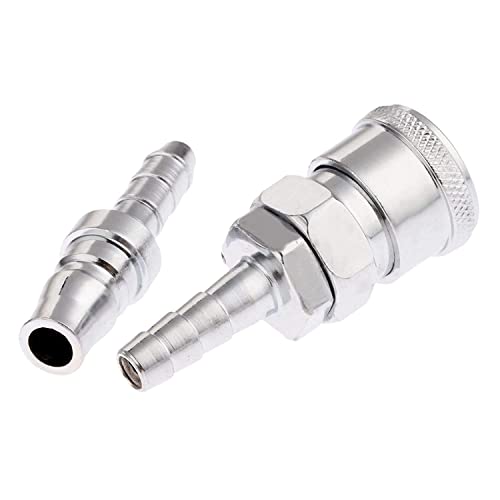 Image of (QRC) Pneumatic Fittings Quick Release Coupler for Air Line Hose Compressor Connector (SH20 + PH20)