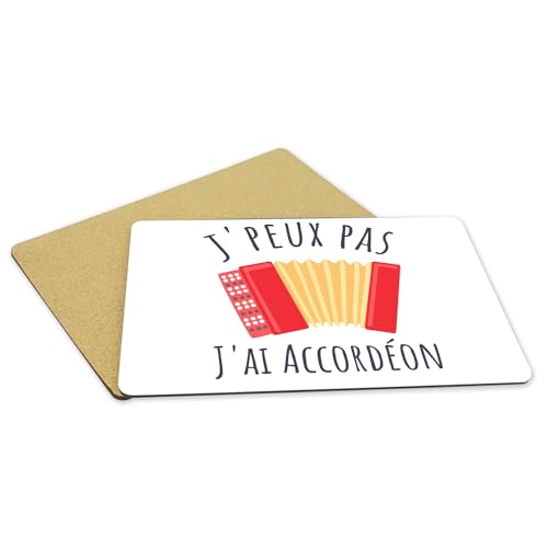 Sets de table accordéon en liège pour animer vos repas en musique - 5