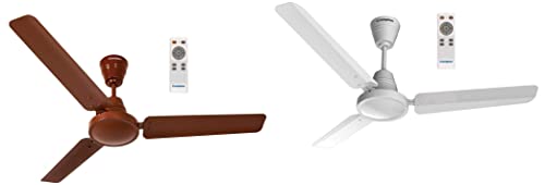 Image of Crompton Energion HS 1200 mm (48 inch) Energy Efficient Ceiling Fan with Remote (Opal White) Energion HS 1200 mm (48 inch) Energy Efficient Ceiling Fan with Remote, 5 Star
