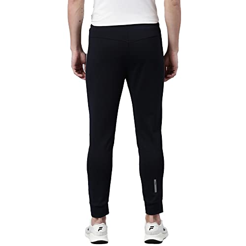 Image of Proline Solid Cotton Regular Fit Men's Track Pants