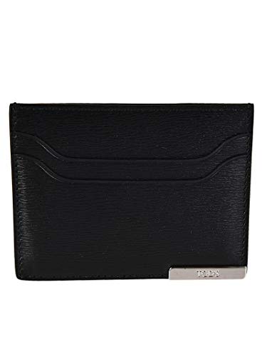 Preisvergleich Produktbild Tod's Herren Xambrrf0200vibb999 Schwarz Leder Kreditkartenetui