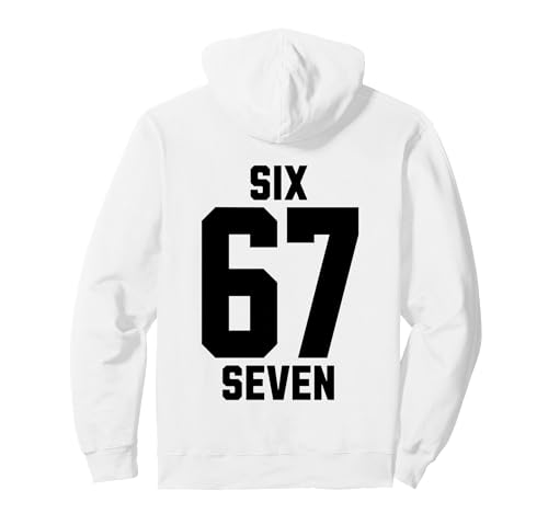 67 Six Seven Sport Design on Back. 6 7 Meme Men Women Kids p[J[