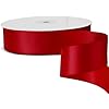 Amazon.com: LIUYAXI Red Double Faced Satin Ribbon, 1-1/2