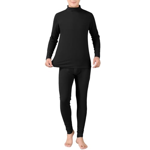 Ensemble sous-vêtement thermique homme coton pyjama long vêtement de nuit et de salon
