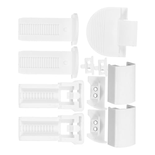 Tofficu Rollozubehör 11 Stück aus Kunststoff Ersatzteile für Jalousienmontage Kompakt und Robust Fensterbeschläge für Haushalt und Profi